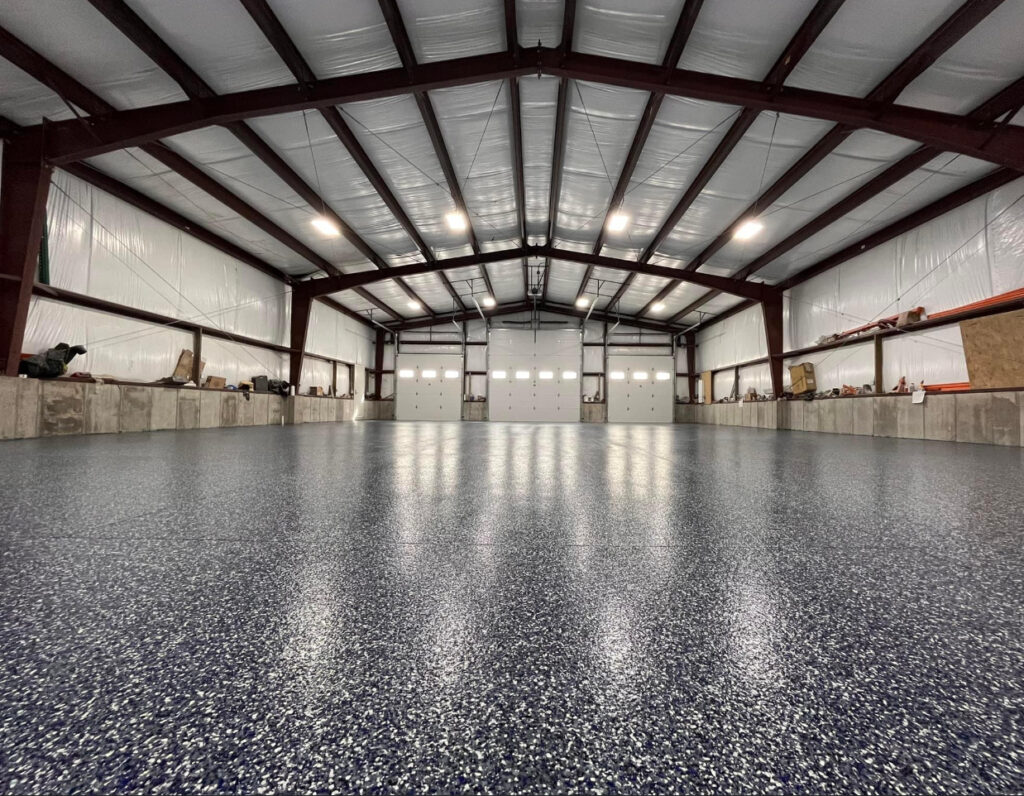 Realizace průmyslové podlahy pro halu