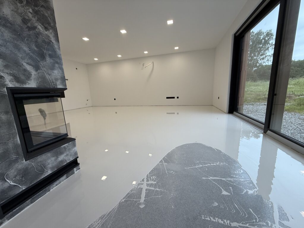 PU podlaha pro rodinný dům